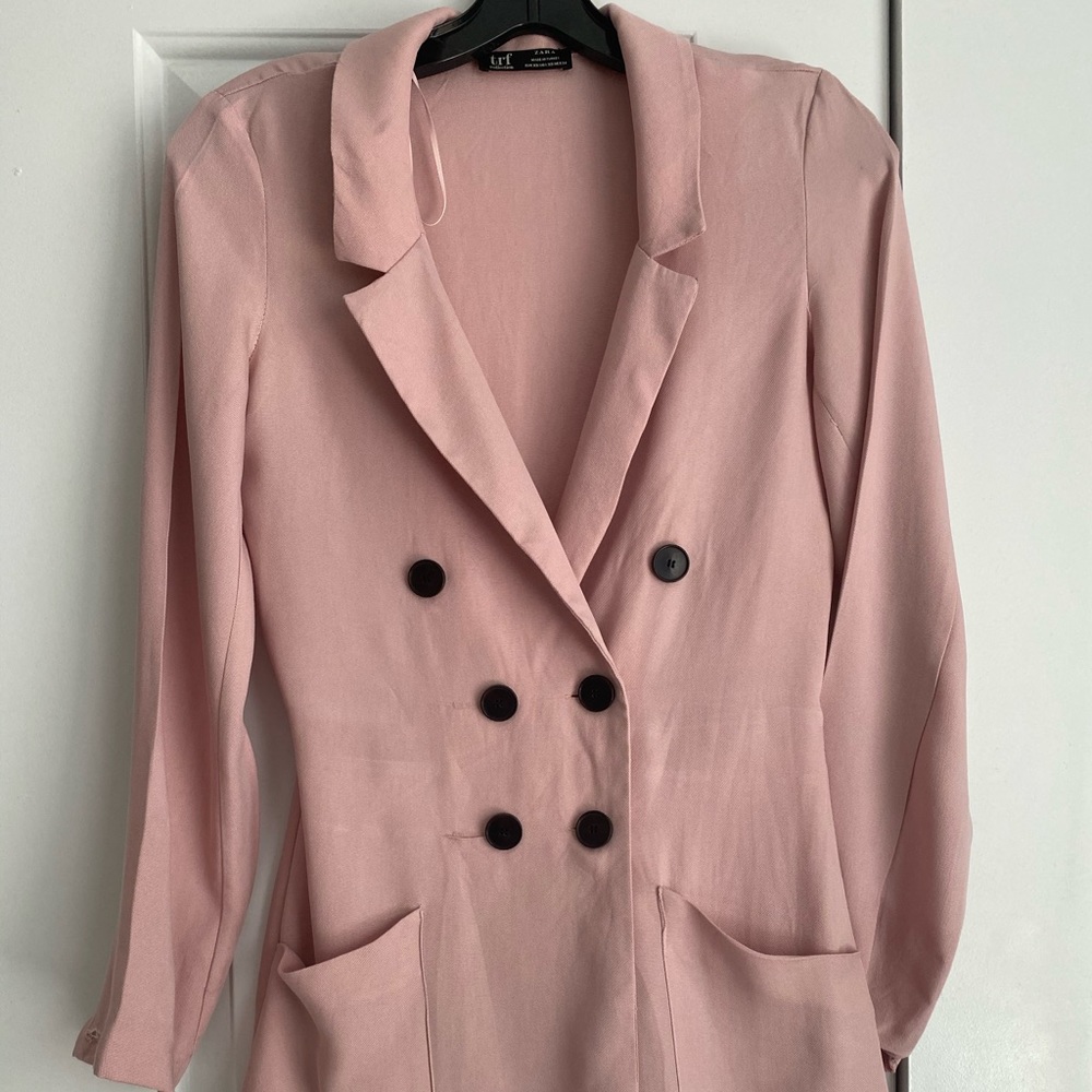 Zara short/dress mauve pink.